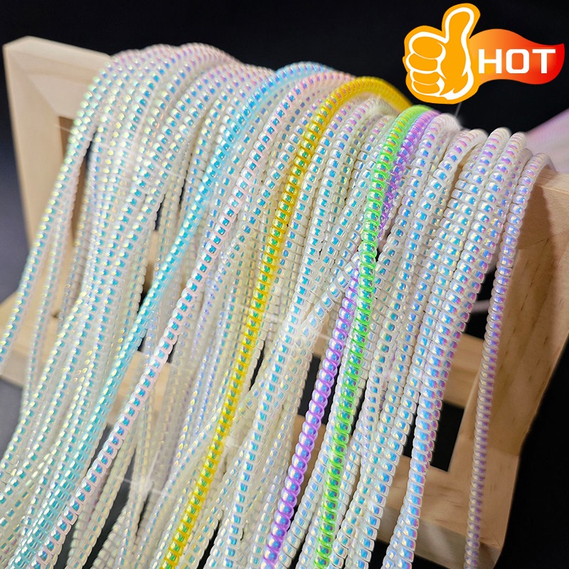 Coiled Usb Cable - New 1.4M Laser Color TPU Spiral