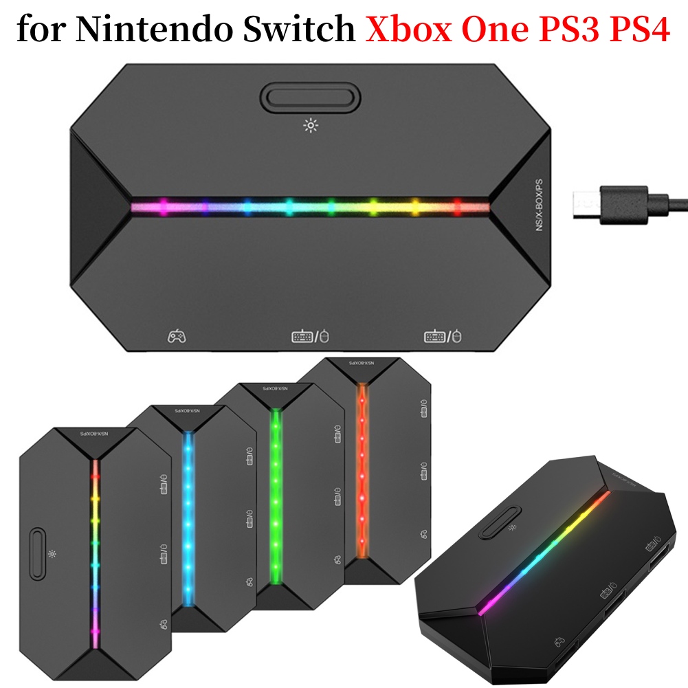 Gaming Keyboard And Mouse For Xbox - G6L Gaming Keyboard Mouse Converter Portable