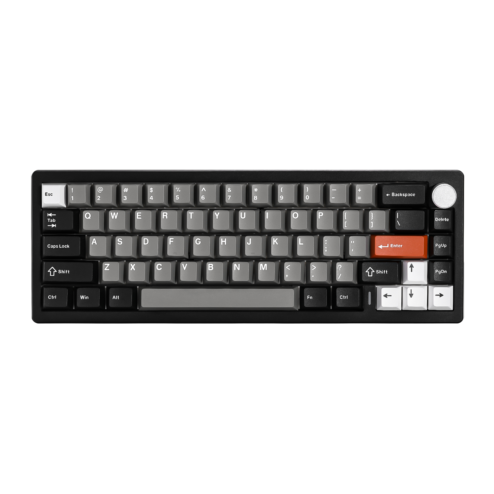 Gaming Keyboard Brand - YUNZII AL68 Black QMK/VIA Mechanical Keyboard,
