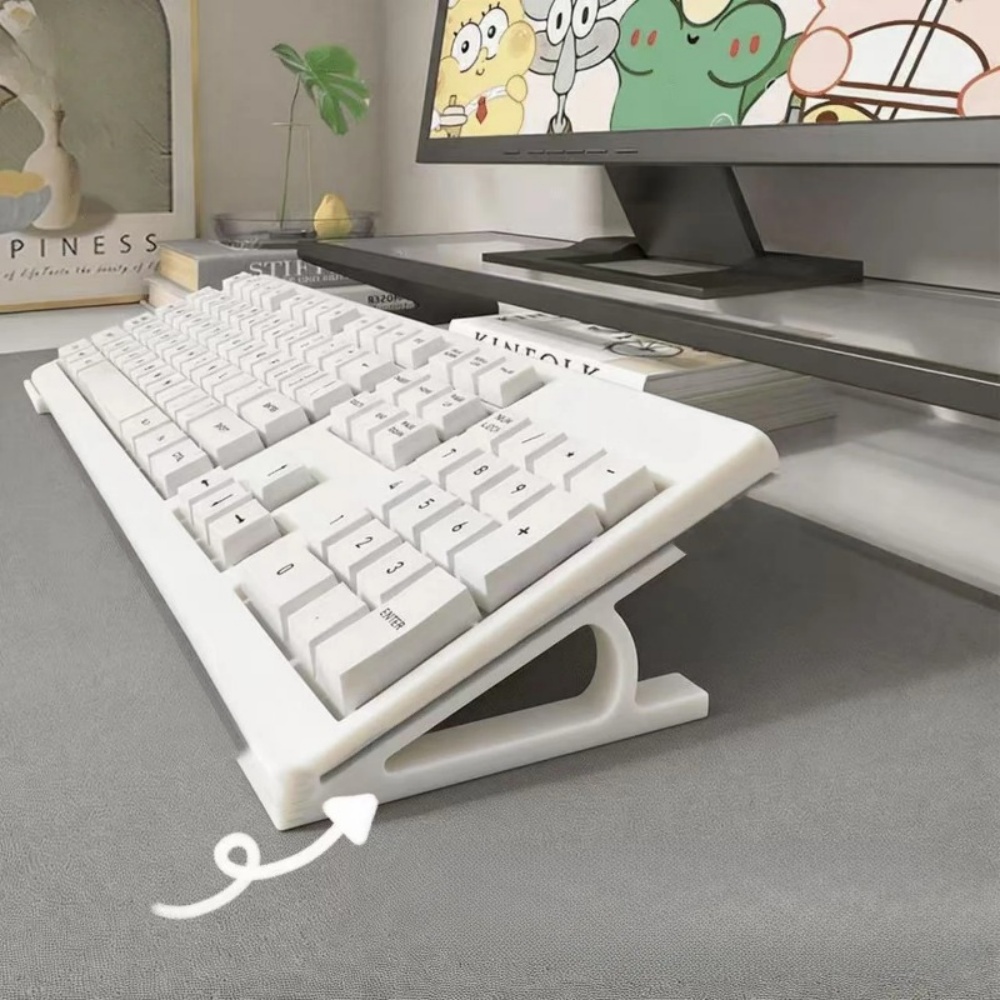 Gaming Keyboard Ergo - 2pc Ergonomic Keyboard Riser For Office