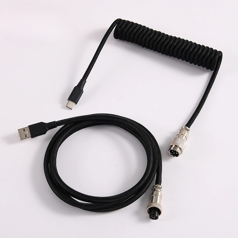 Gaming Keyboard Type C - LANO GX12 USB2.0 Aviation Connector Cable