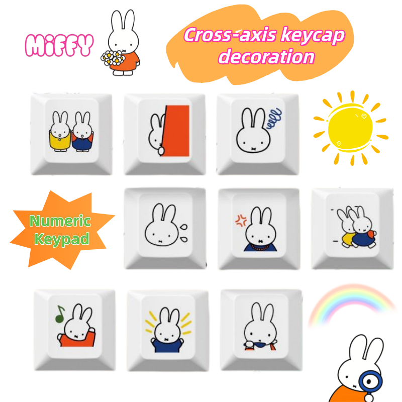 New Miffy rabbit cartoon cute  - Gaming Keyboard Mechanical recensie en prijs