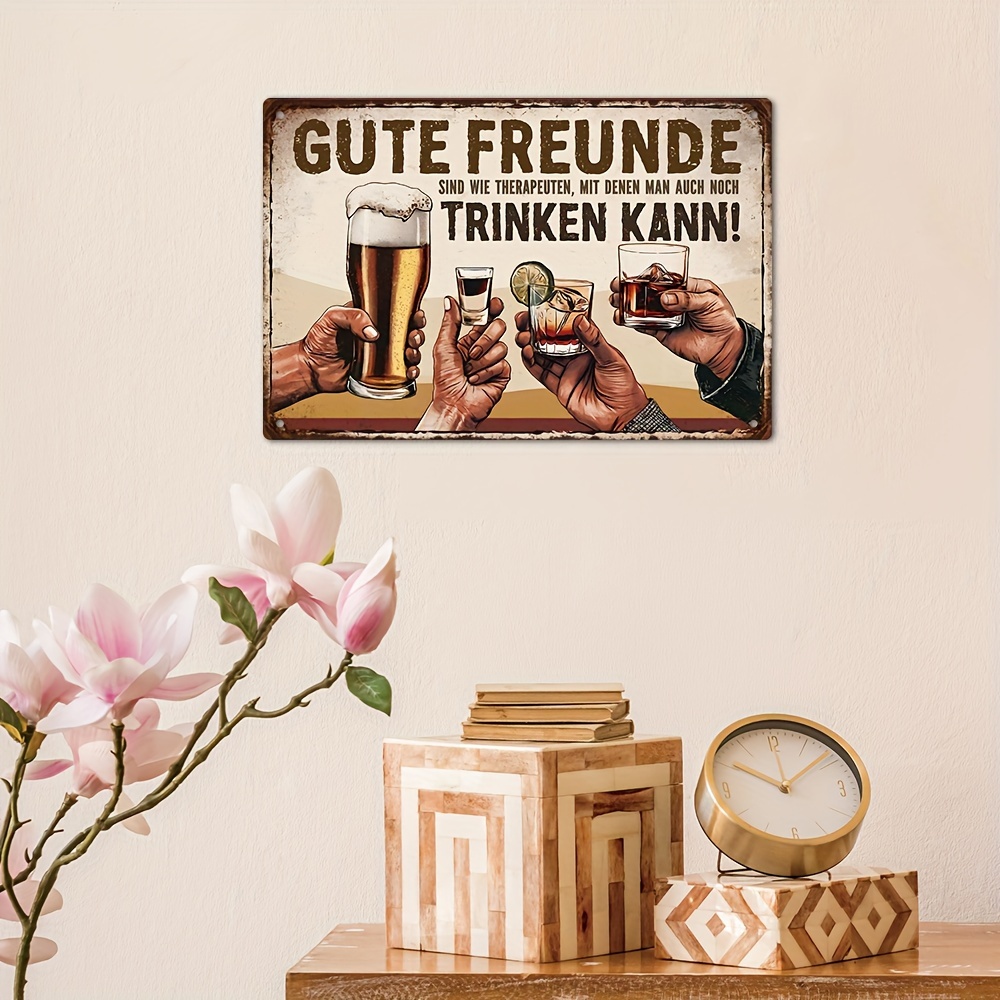 German Vintage Metal Sign, Goo - Brass Weight Plate recensie en prijs