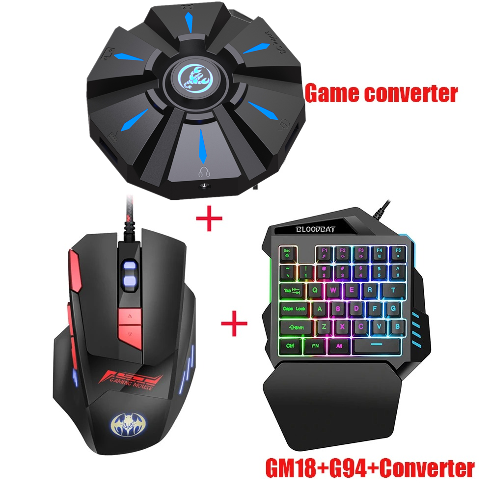 One-Handed RGB Gaming Keyboard - Gaming Keyboard And Mouse For Xbox recensie en prijs