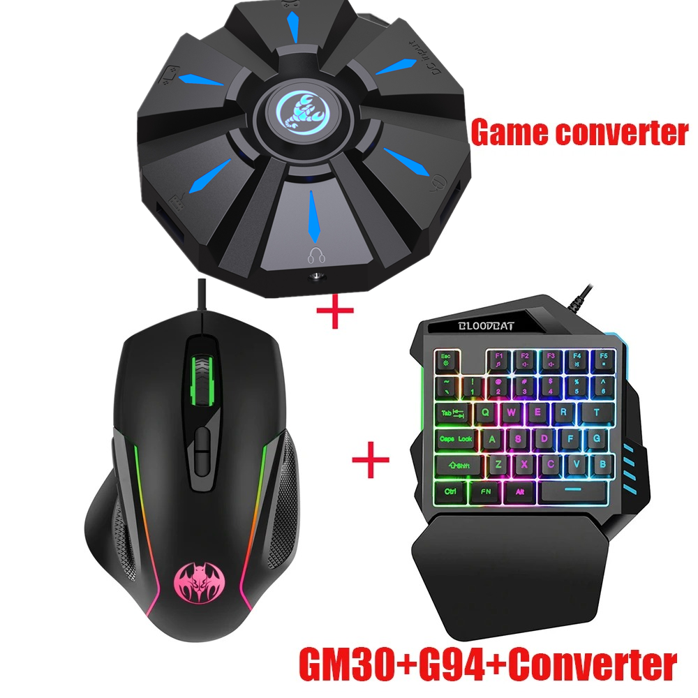 One-Handed RGB Gaming Keyboard - Gaming Keyboard And Mouse For Xbox recensie en prijs
