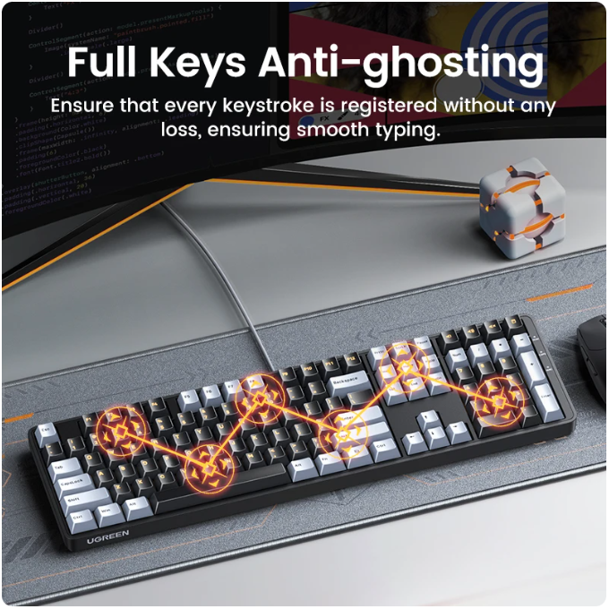 UGREEN Keyboard Mechanical Wir - Gaming Keyboard Mechanical recensie en prijs