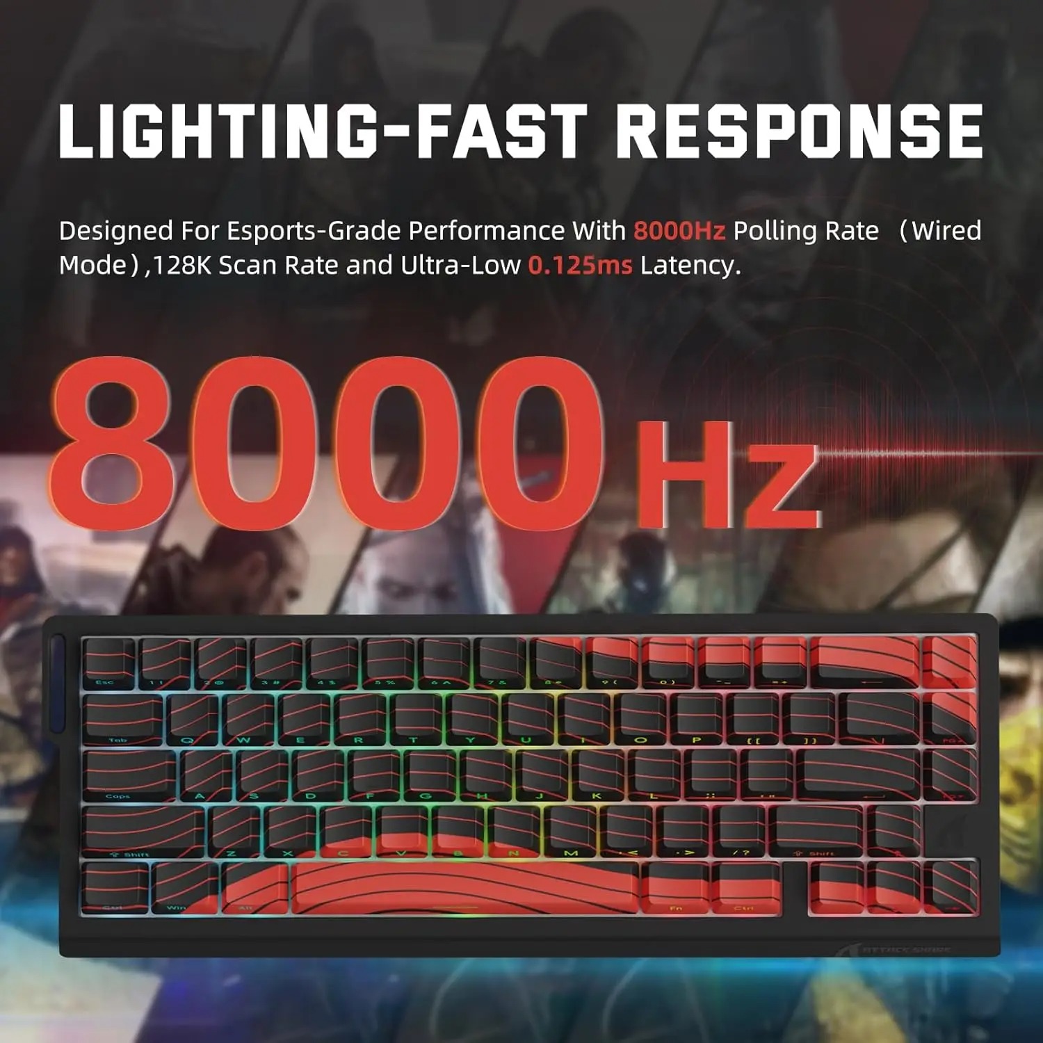 ATTACK SHARK X68 PRO HE Wirele - Gaming Keyboard Brand recensie en prijs