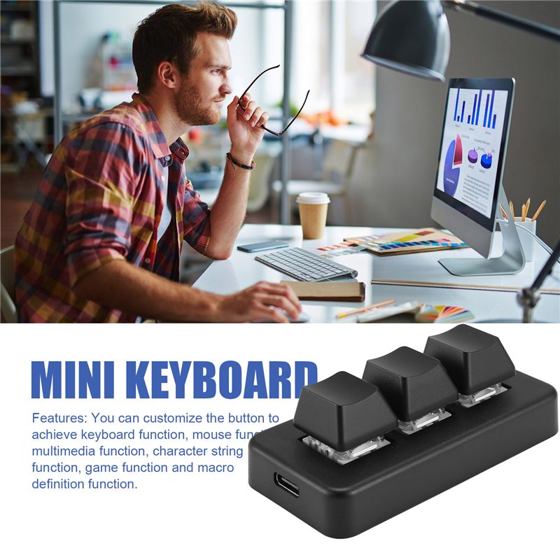 MK321 Progammable Macro Mini K - Gaming Keyboard Mini Mechanical recensie en prijs