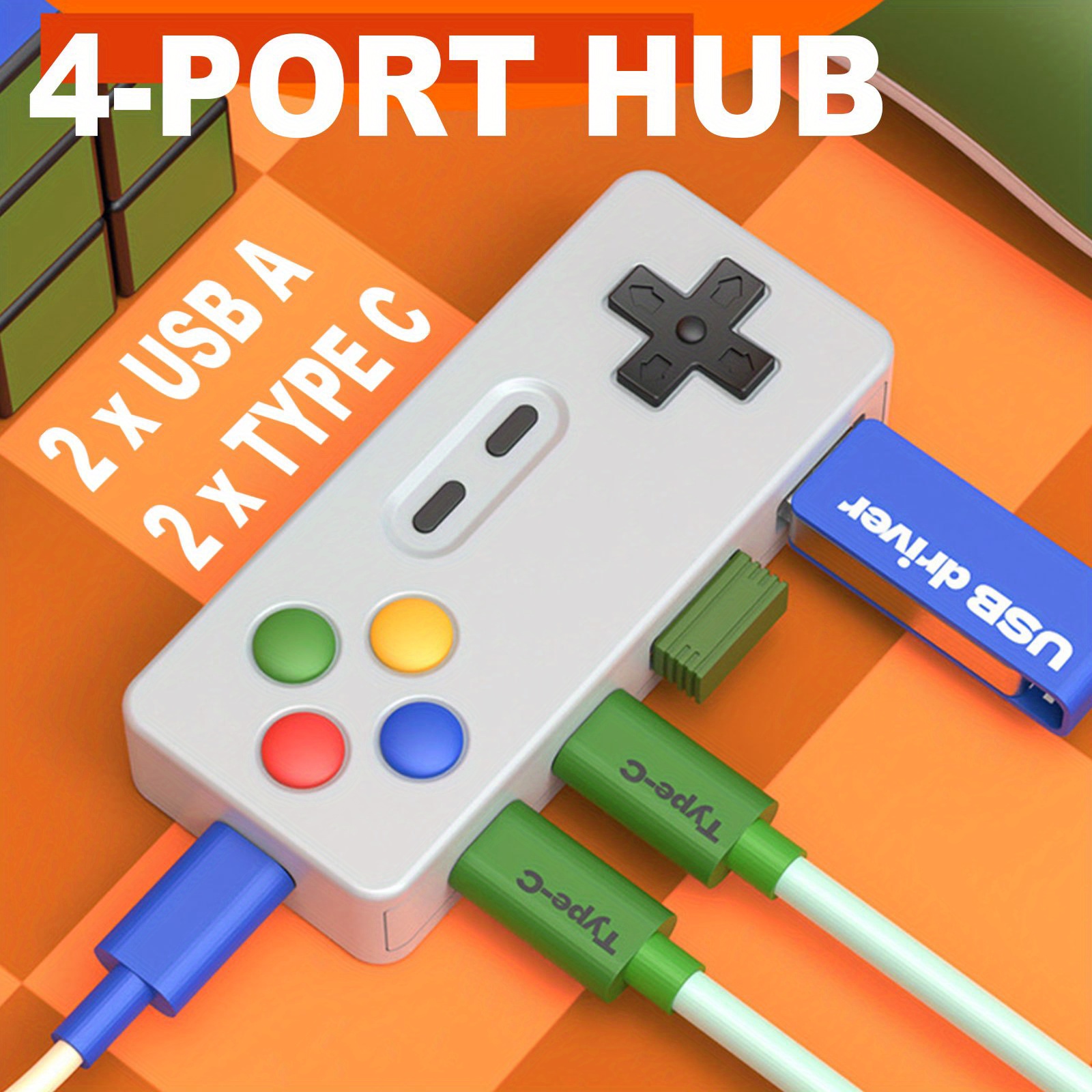 1PC Cartoon USB C Extension Ad - Gaming Keyboard Type C recensie en prijs