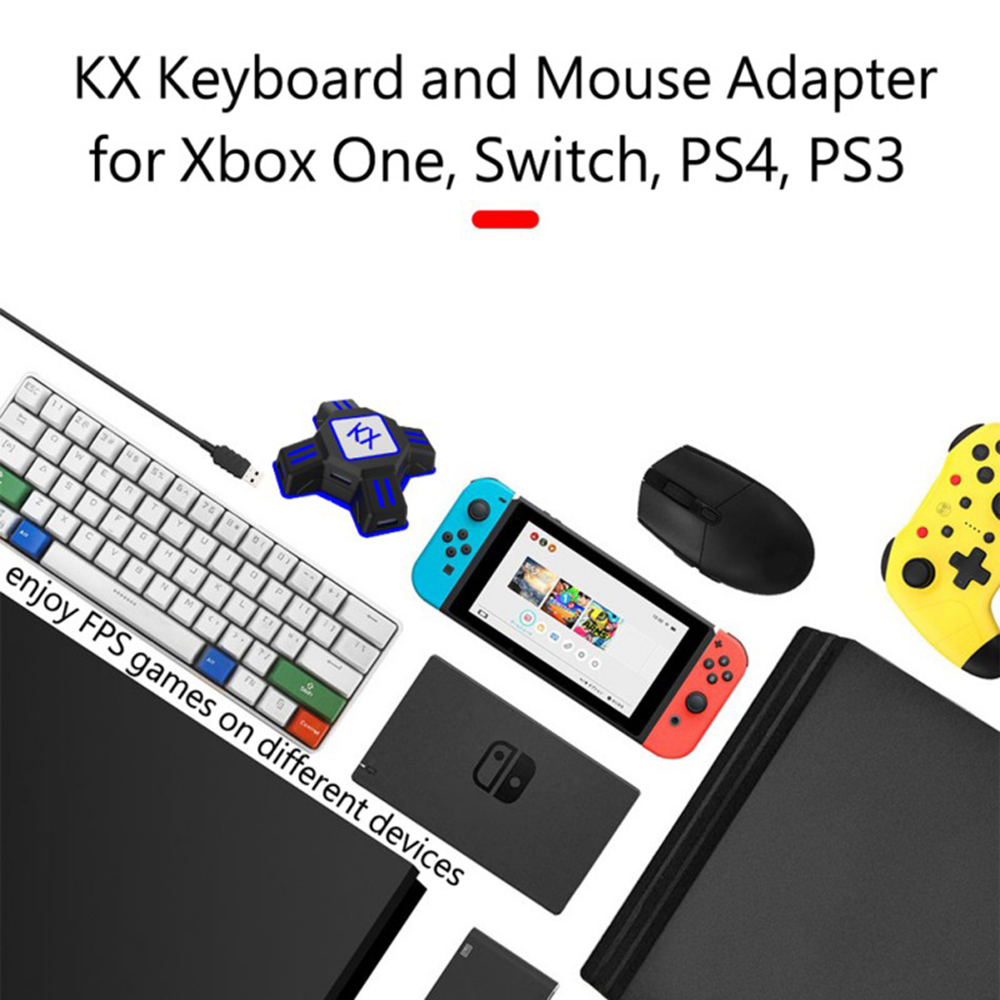 KX Adapter For PS4 Controller  - Gaming Keyboard And Mouse For Xbox recensie en prijs