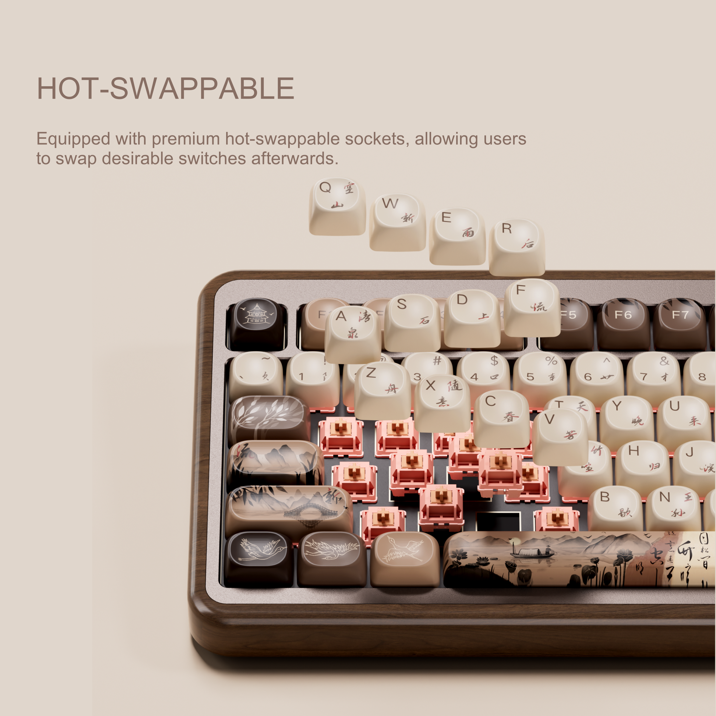 Akko MU02 75% Mountain Seclusi - Gaming Keyboard Half recensie en prijs