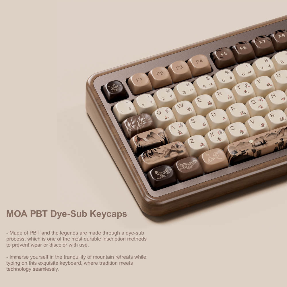 Akko MU02 75% Mountain Seclusi - Gaming Keyboard Half recensie en prijs