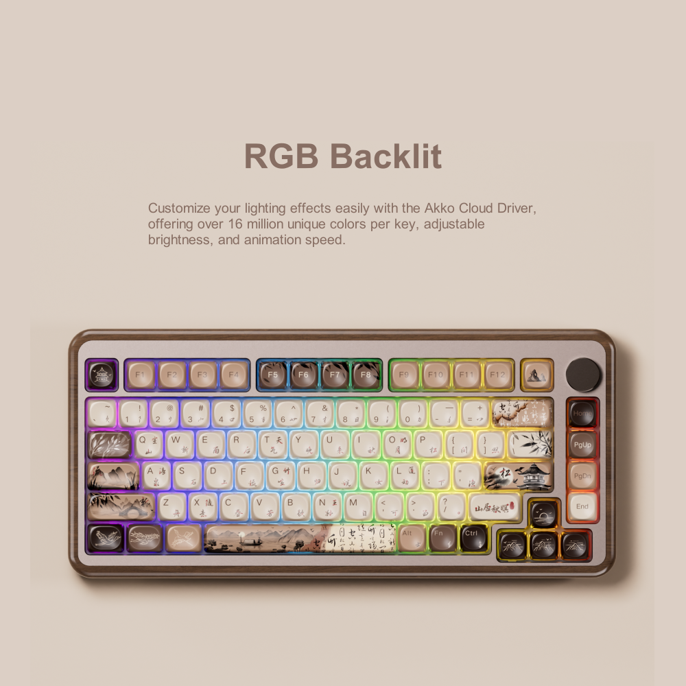Akko MU02 75% Mountain Seclusi - Gaming Keyboard Half recensie en prijs