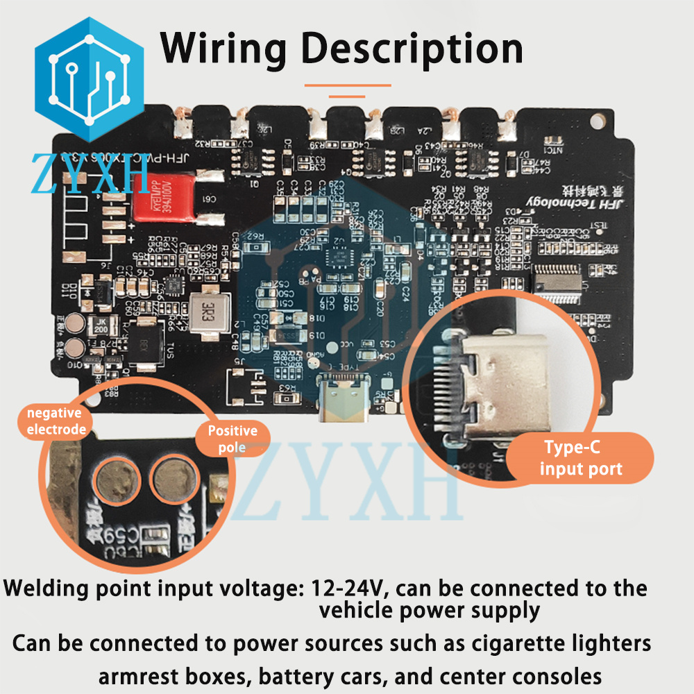 20W 22W Car Wireless Charging  - Coiled Usb Cable recensie en prijs