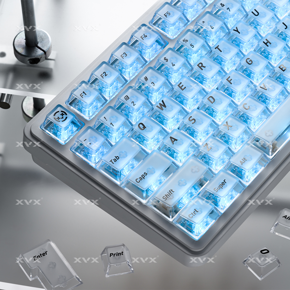 XVX Crystal Transparent Keycap - Gaming Keyboard No Rgb recensie en prijs