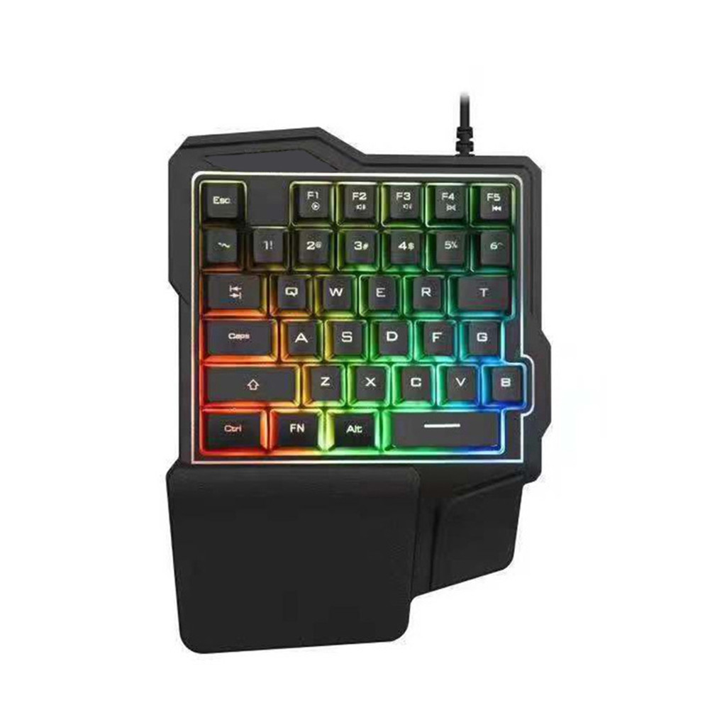 One Hand Gaming Keyboard Half  - Gaming Keyboard Half recensie en prijs