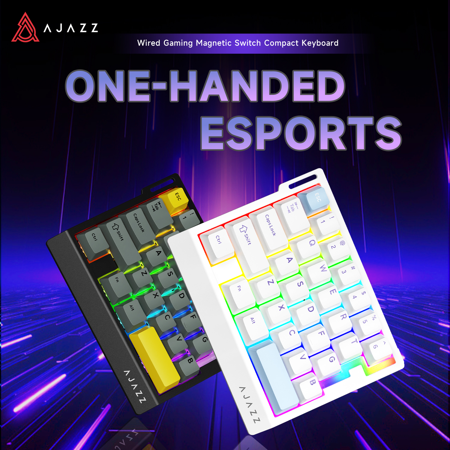 AJAZZ AK029 - Magnetic Brown S - Gaming Keyboard Half recensie en prijs