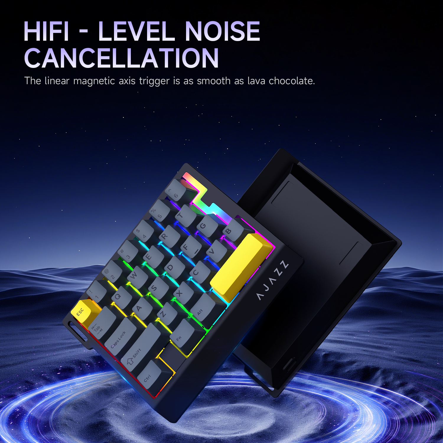 AJAZZ AK029 - Magnetic Brown S - Gaming Keyboard Half recensie en prijs
