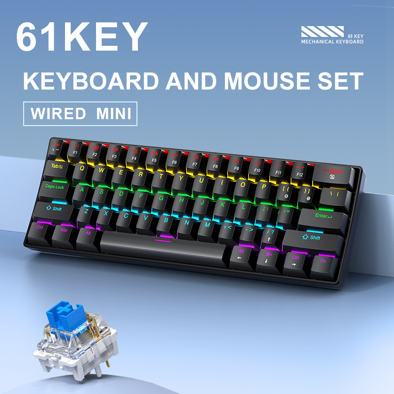 APAYADO K61 Mini Mechanical Ke - Gaming Keyboard Mini Mechanical recensie en prijs