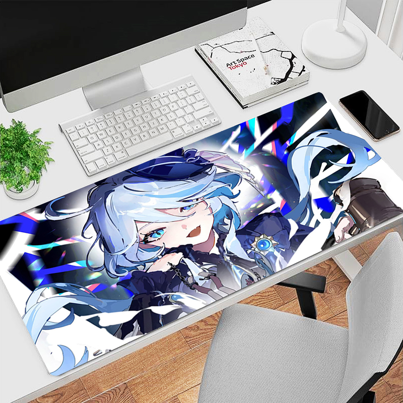 Gaming Mouse Pad, Stitched Edg - Gaming Keyboard Blue recensie en prijs