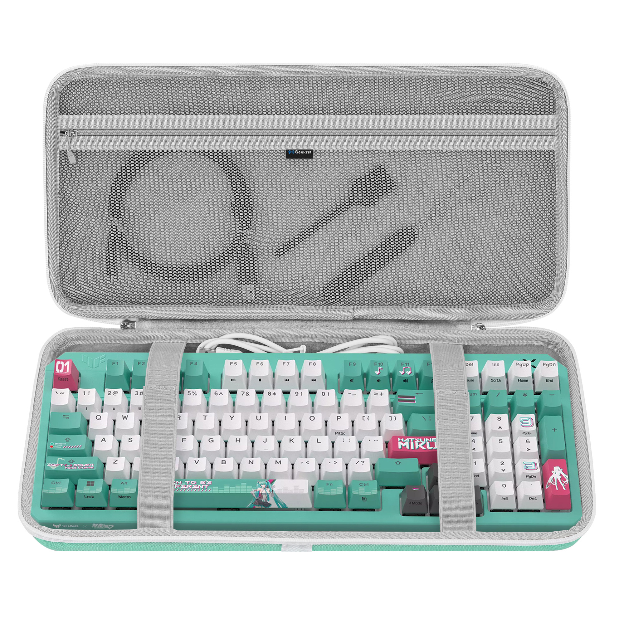 Geekria Keyboard Case, Compati - Gaming Keyboard Blue recensie en prijs