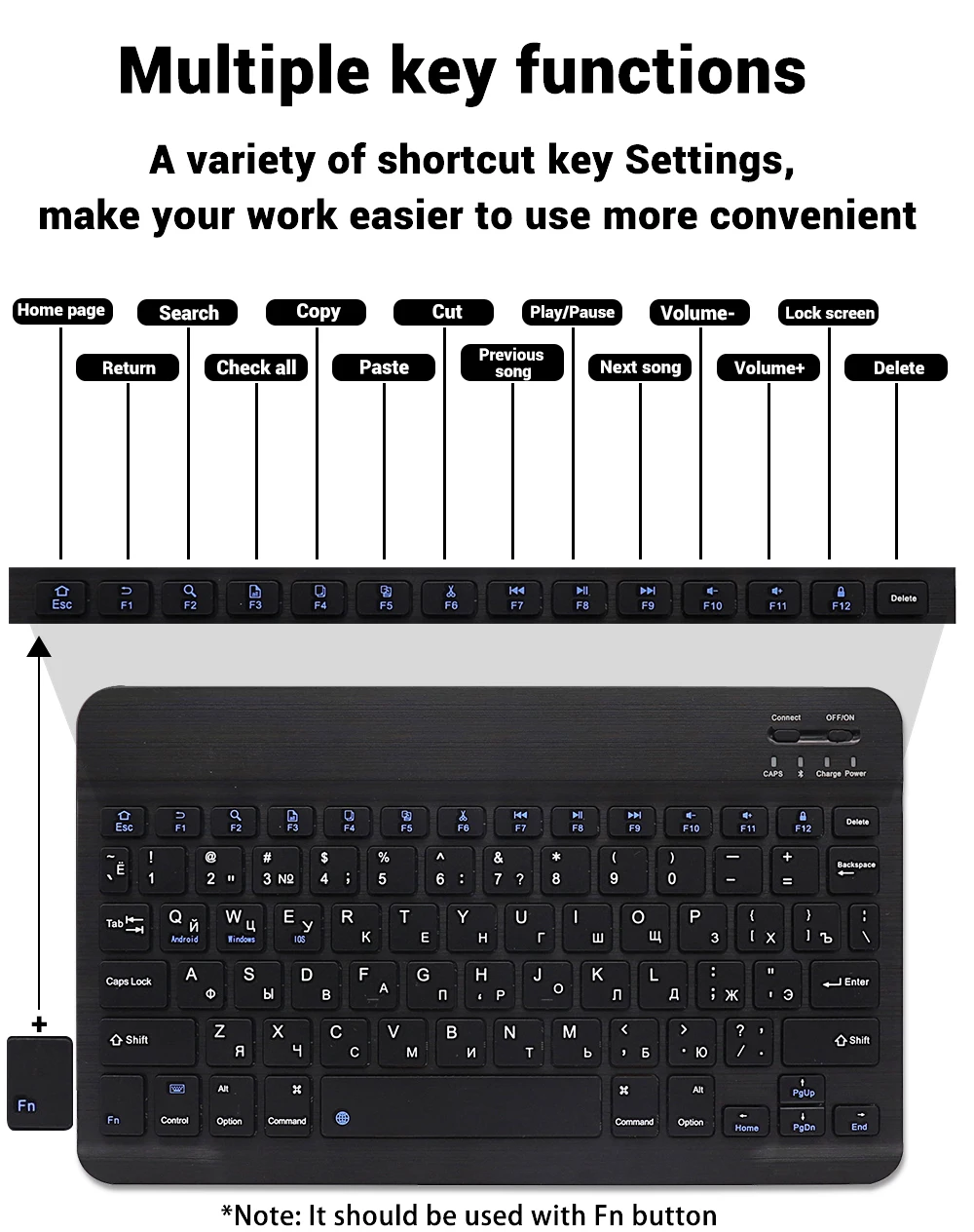 READ YYEAH RGB Backlit Bluetoo - Gaming Keyboard Mechanical Wireless recensie en prijs