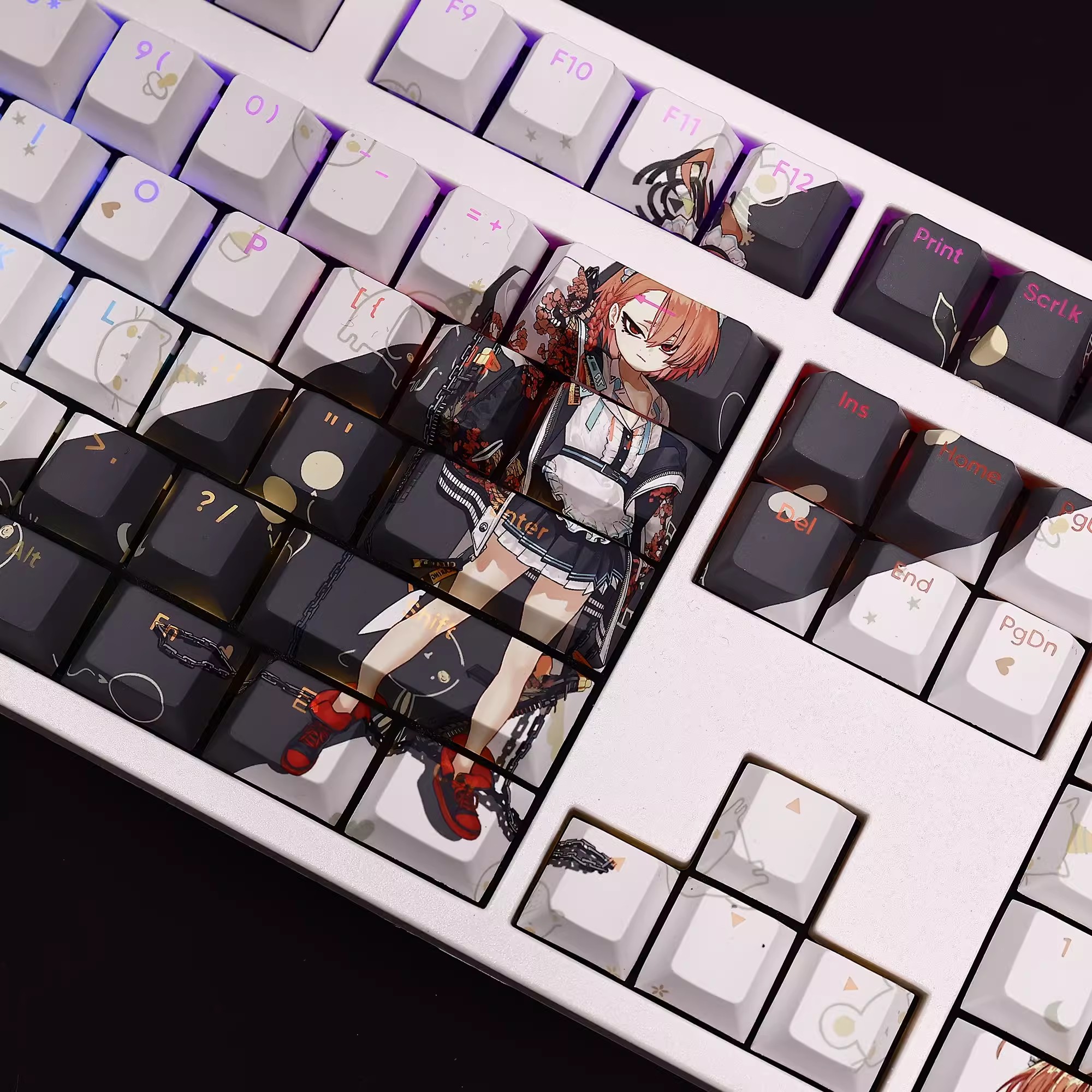 108 Keys/set Blue Archive Mika - Gaming Keyboard Blue recensie en prijs
