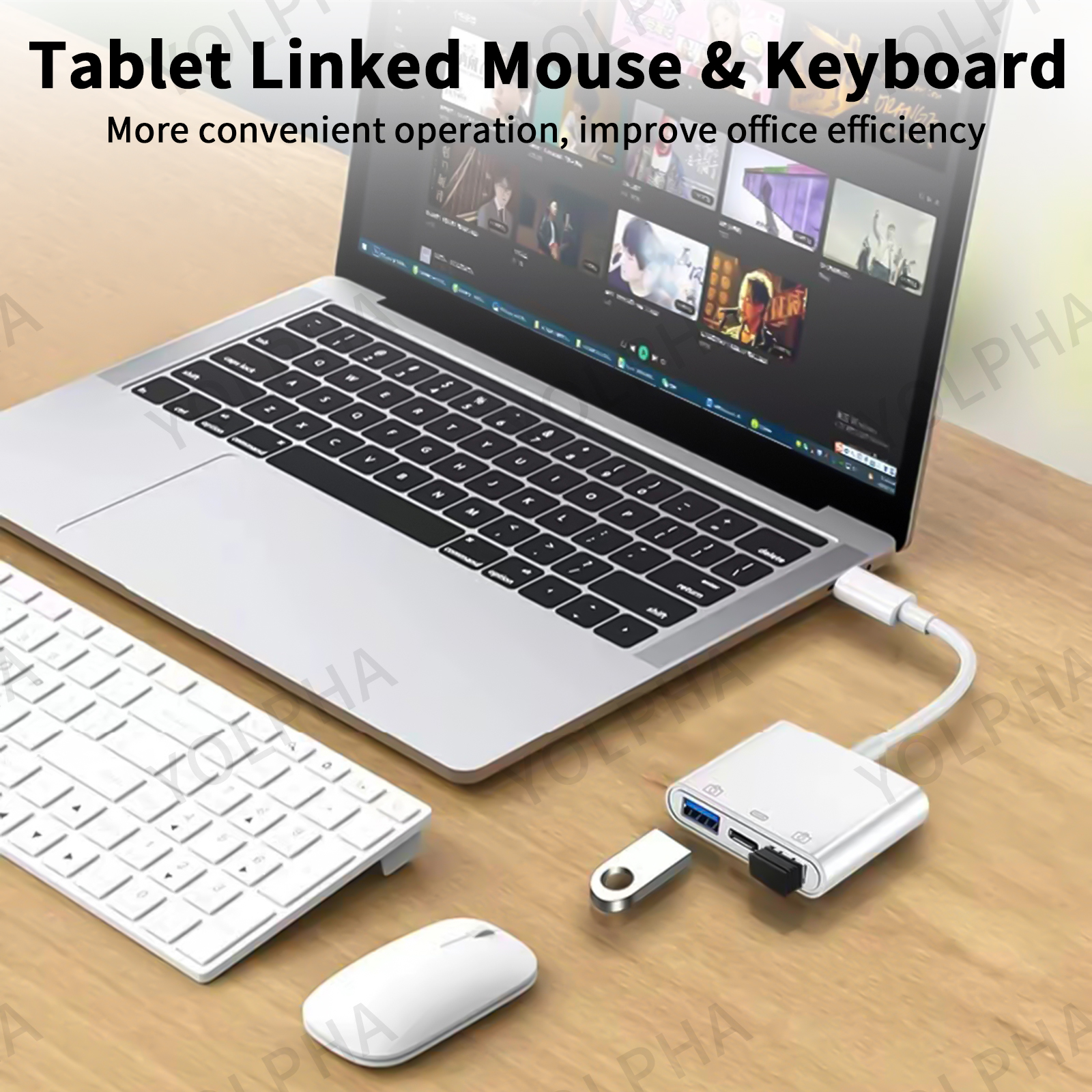 3 in 1 USB C to USB OTG Card R - Gaming Keyboard Type C recensie en prijs