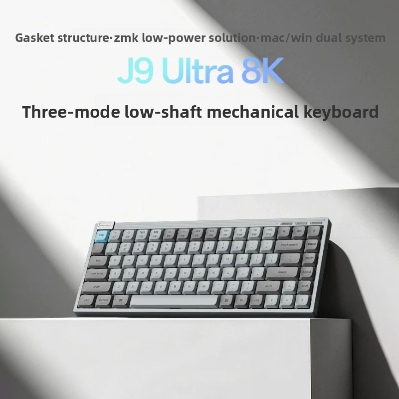 Original J9Ultra Tri-Mode 8K L - Gaming Keyboard That Is Quiet recensie en prijs