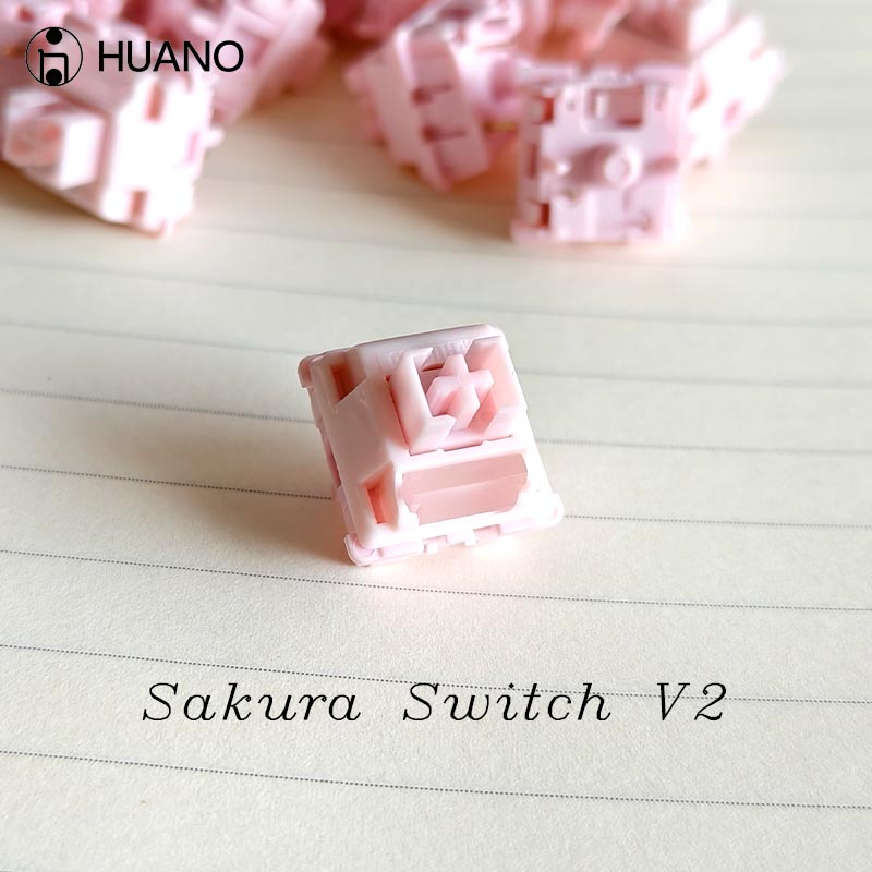 HUANO Sakura V2 Switch 5-Pins  - Gaming Keyboard Mini Mechanical recensie en prijs