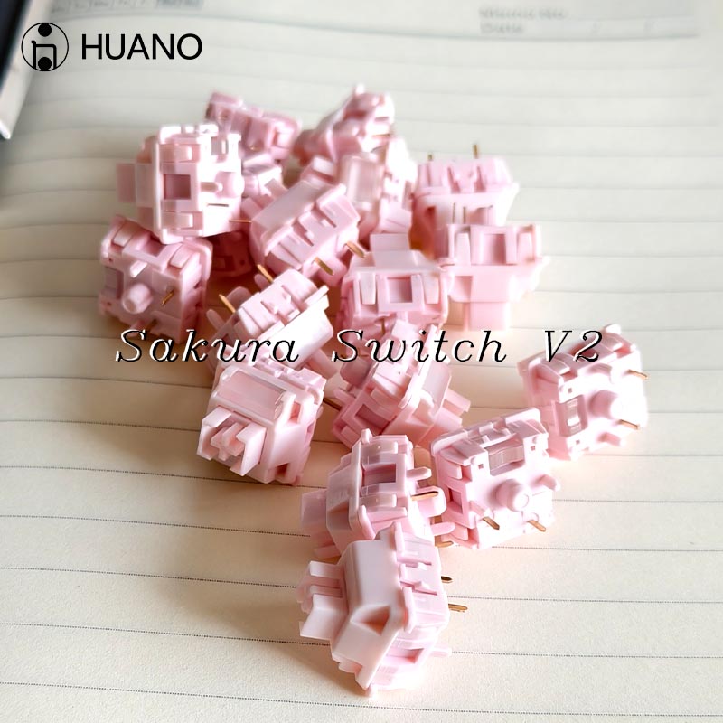HUANO Sakura V2 Switch 5-Pins  - Gaming Keyboard Mini Mechanical recensie en prijs