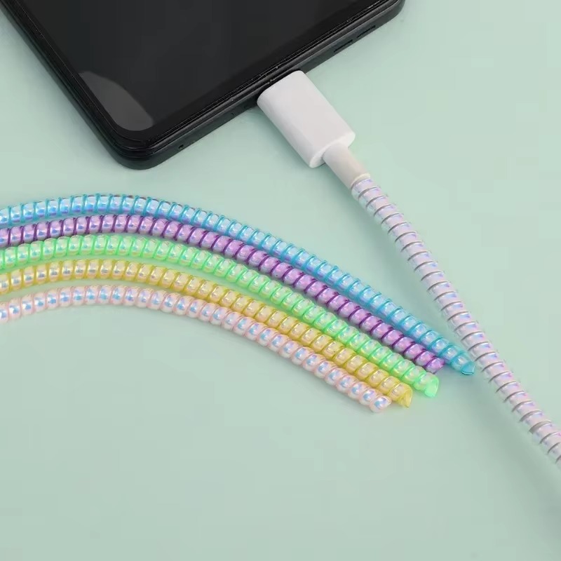 New 1.4M Laser Color TPU Spira - Coiled Usb Cable recensie en prijs