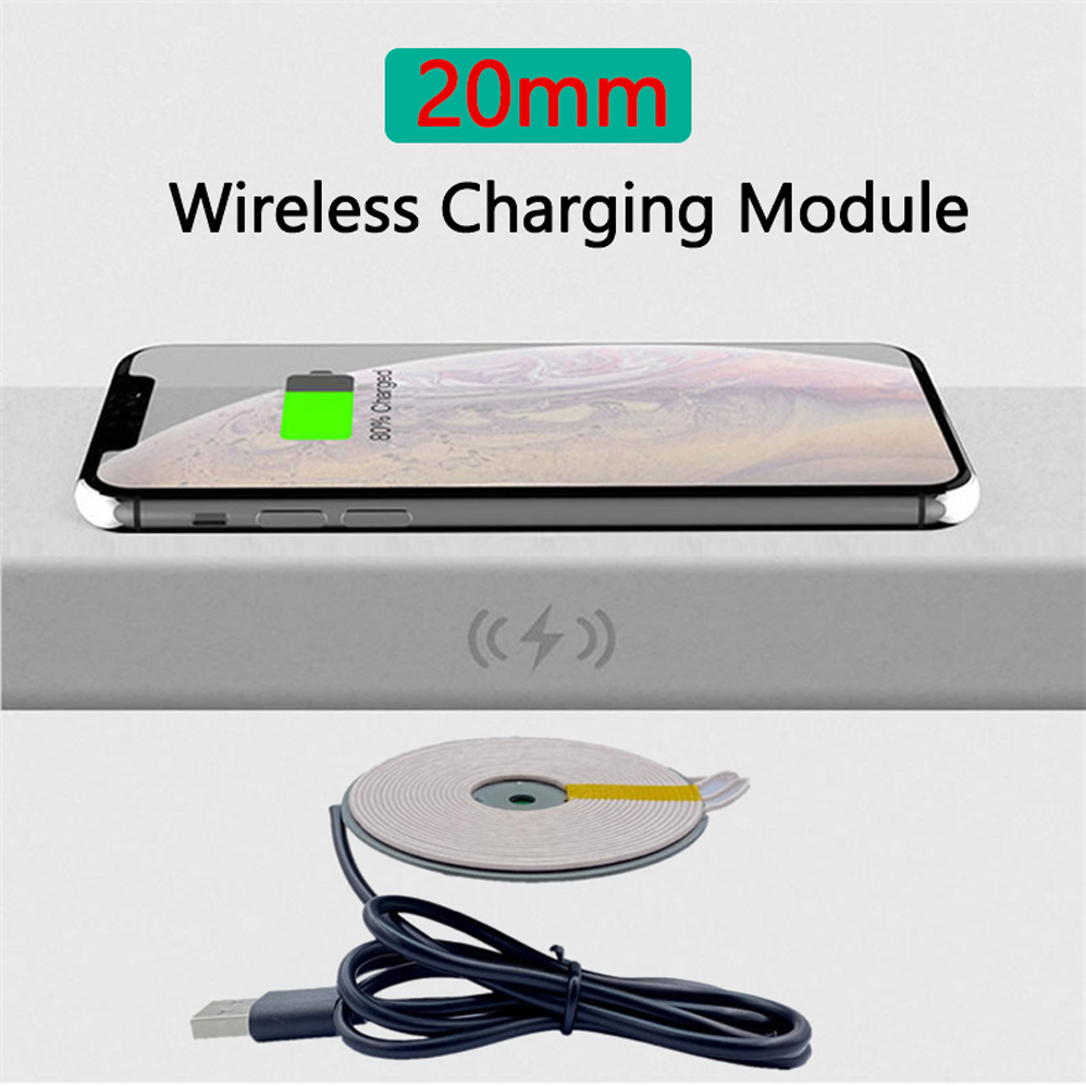 Fast Qi Wireless Charger Modul - Coiled Usb Cable recensie en prijs