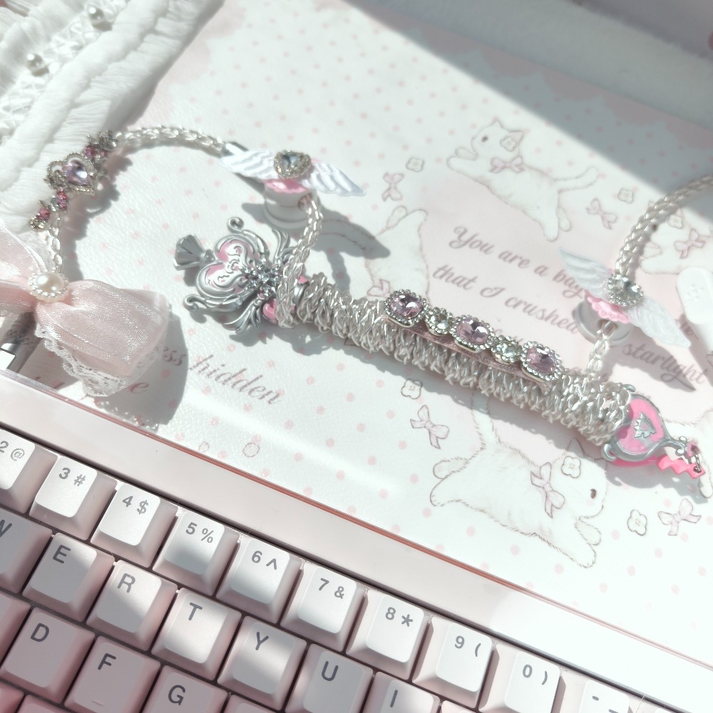 8K Luminous Keyboard Aviation  - Coiled Usb Cable recensie en prijs