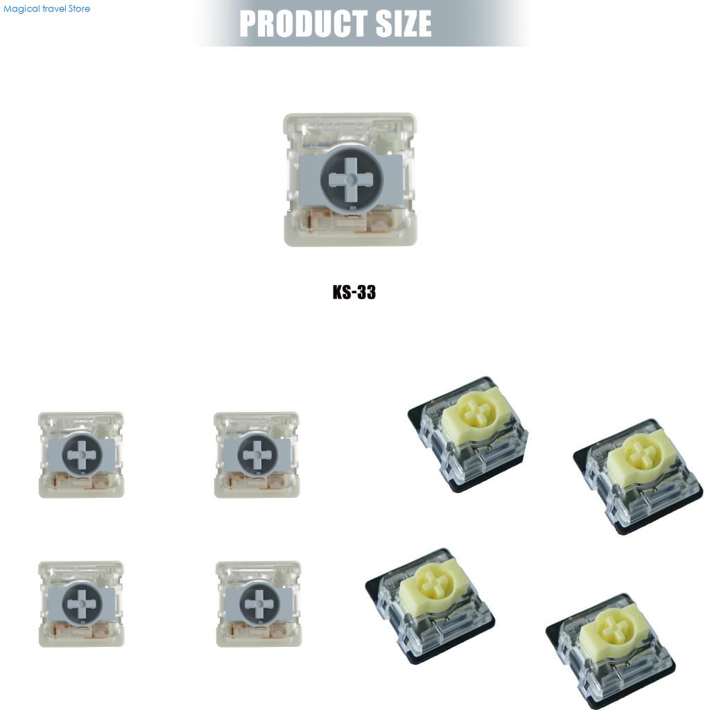 N2UB 4pcs Low Profile Mechanic - Gaming Keyboard That Is Quiet recensie en prijs