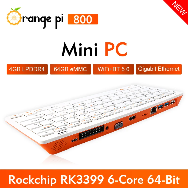 Orange Pi 800+5V4A Type-C Powe - Gaming Keyboard Type C recensie en prijs