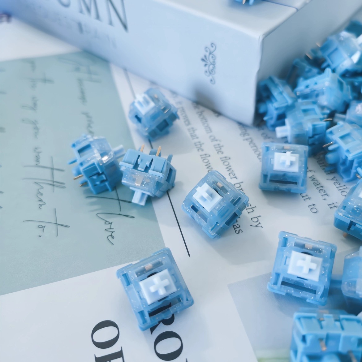 HMX Blue Topa Switch Linear Sw - Gaming Keyboard Mini Mechanical recensie en prijs
