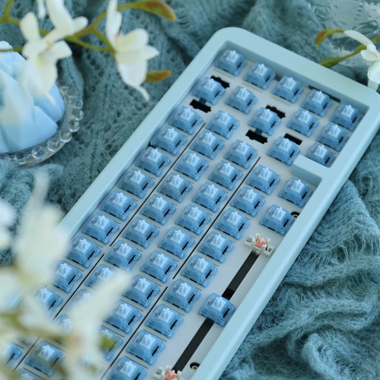 HMX Blue Topa Switch Linear Sw - Gaming Keyboard Mini Mechanical recensie en prijs