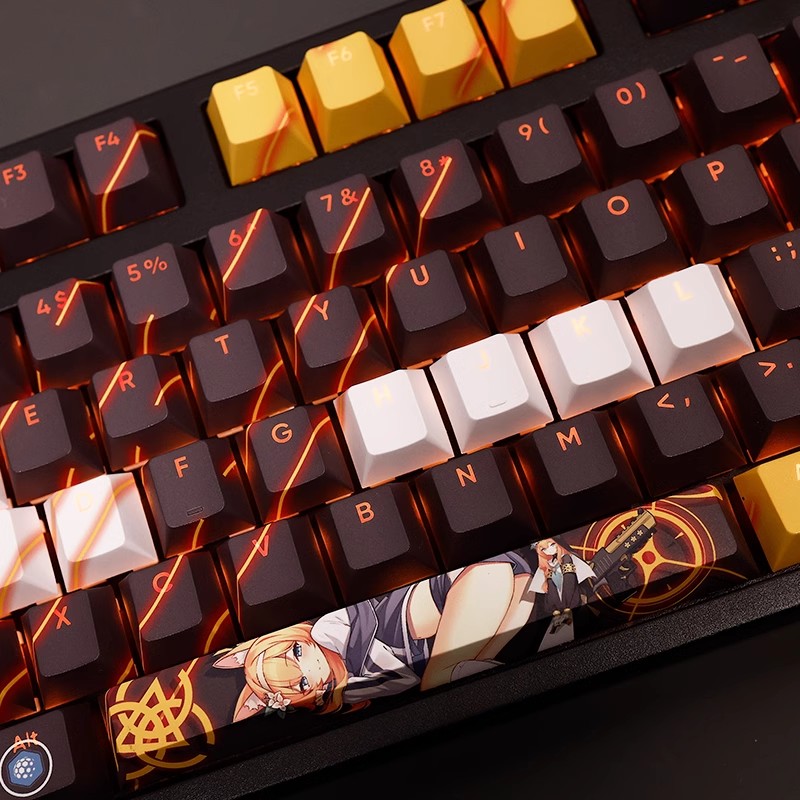108 Keys/set Blue Archive Loch - Gaming Keyboard Blue recensie en prijs