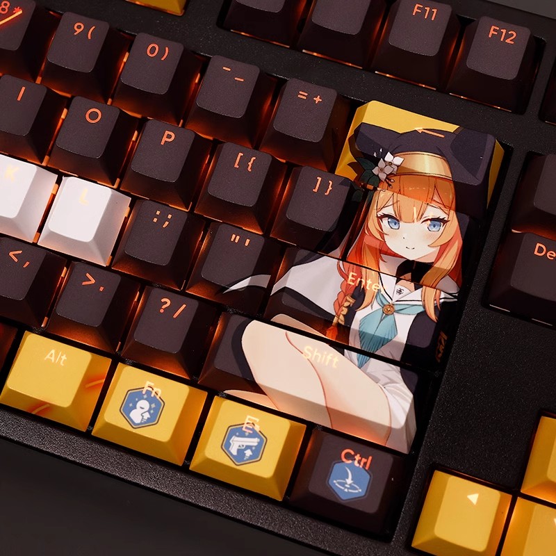 108 Keys/set Blue Archive Loch - Gaming Keyboard Blue recensie en prijs