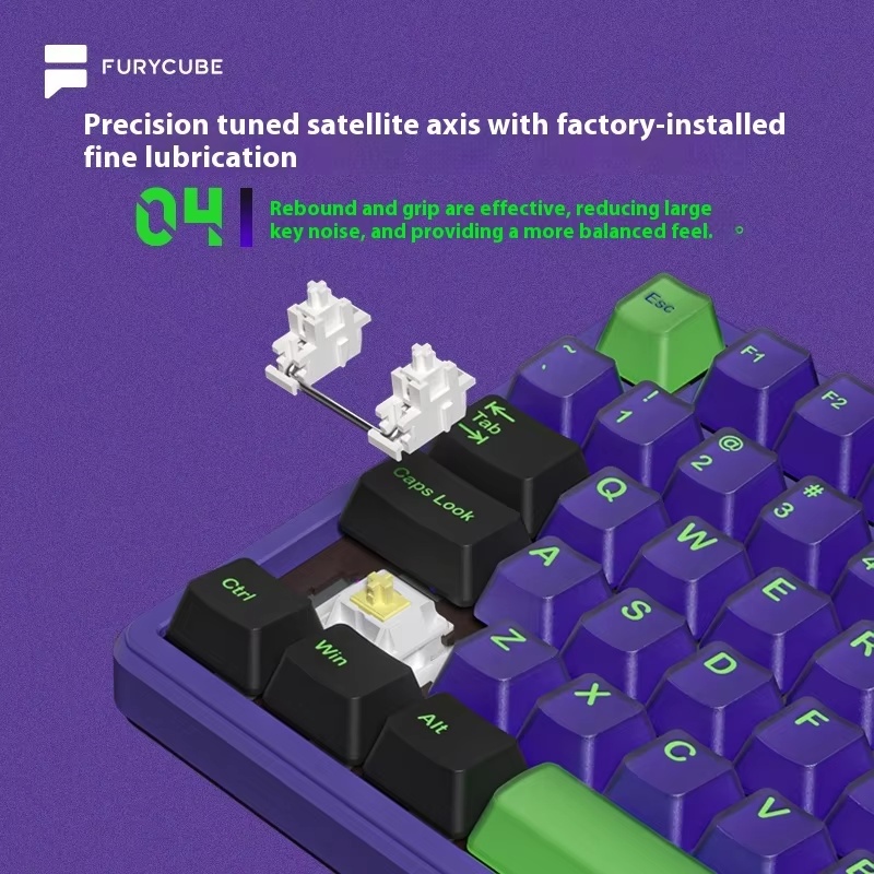 FURYCUBE K99pro Wireless Gamin - Gaming Keyboard Mechanical recensie en prijs