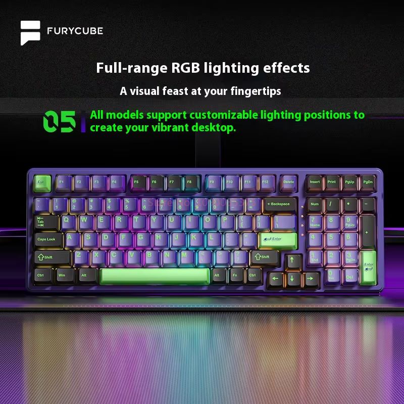 FURYCUBE K99pro Wireless Gamin - Gaming Keyboard Mechanical recensie en prijs