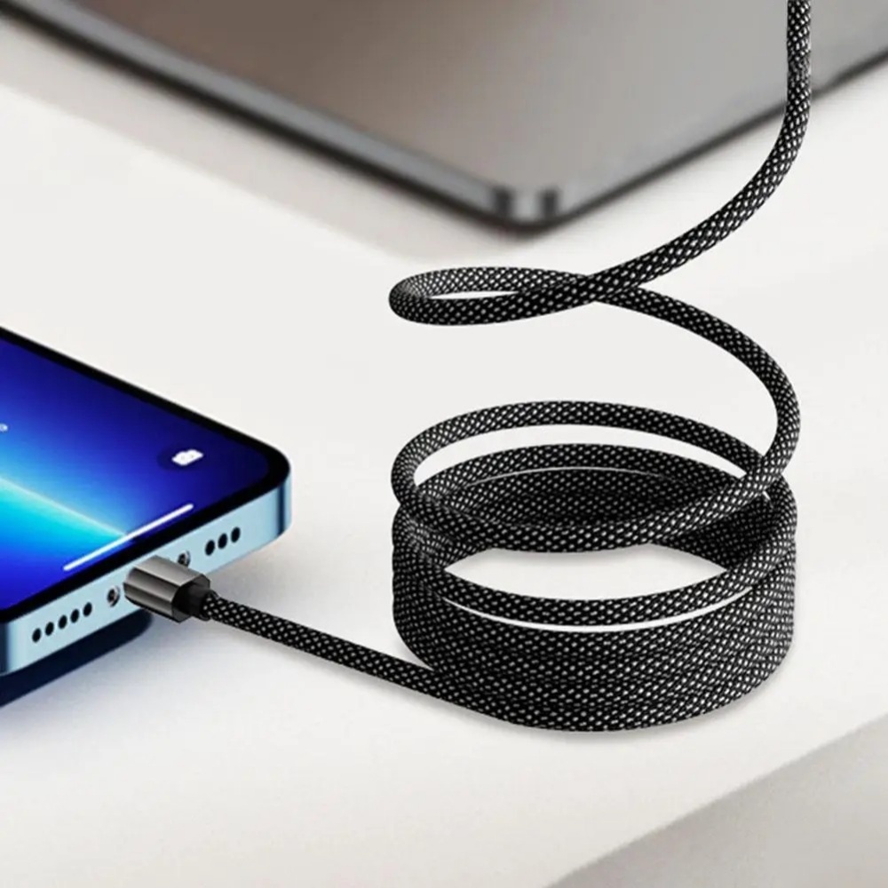 65W Self-coiling Magnetic Attr - Coiled Usb Cable recensie en prijs
