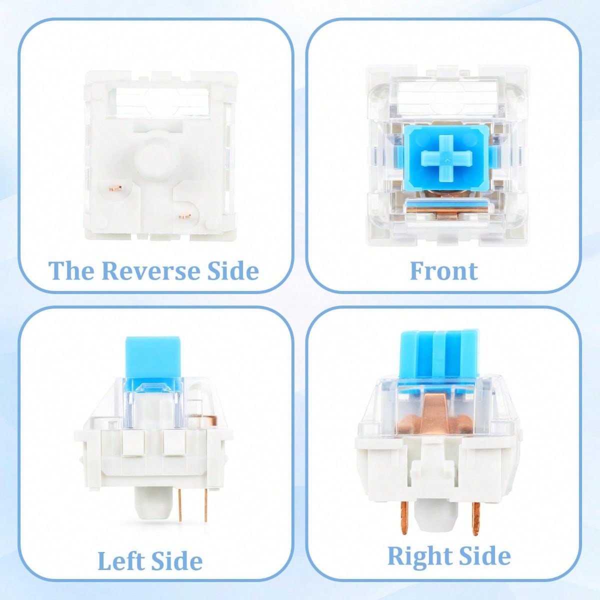 100 Practical Blue Switches, H - Gaming Keyboard Blue recensie en prijs