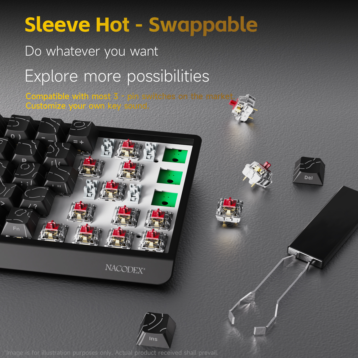 AJAZZ NK68V2 Single-Mode Wired - Gaming Keyboard Brand recensie en prijs