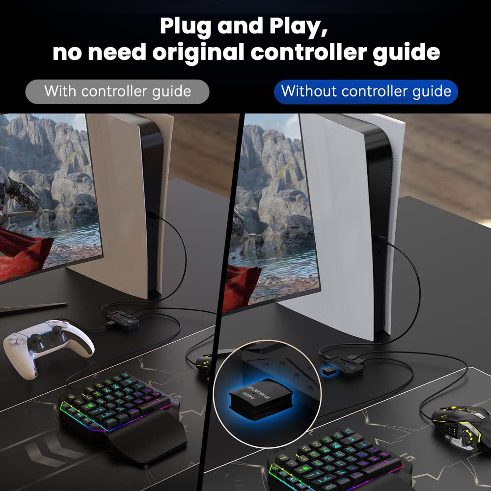 for PS5 Gaming Keyboard Mouse  - Gaming Keyboard Type C recensie en prijs