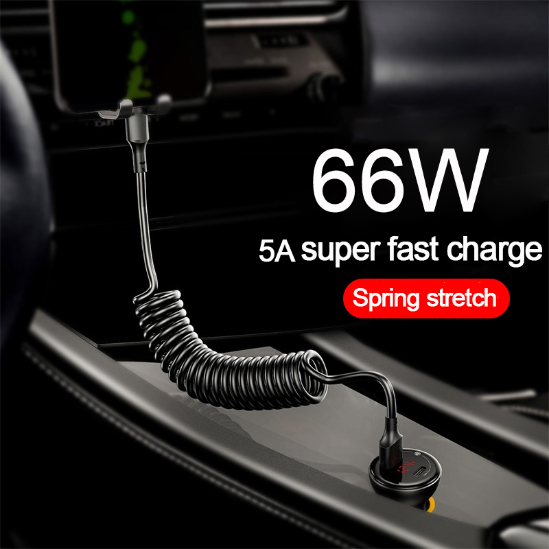 5A Fast Charging Coiled USB C  - Coiled Usb Cable recensie en prijs