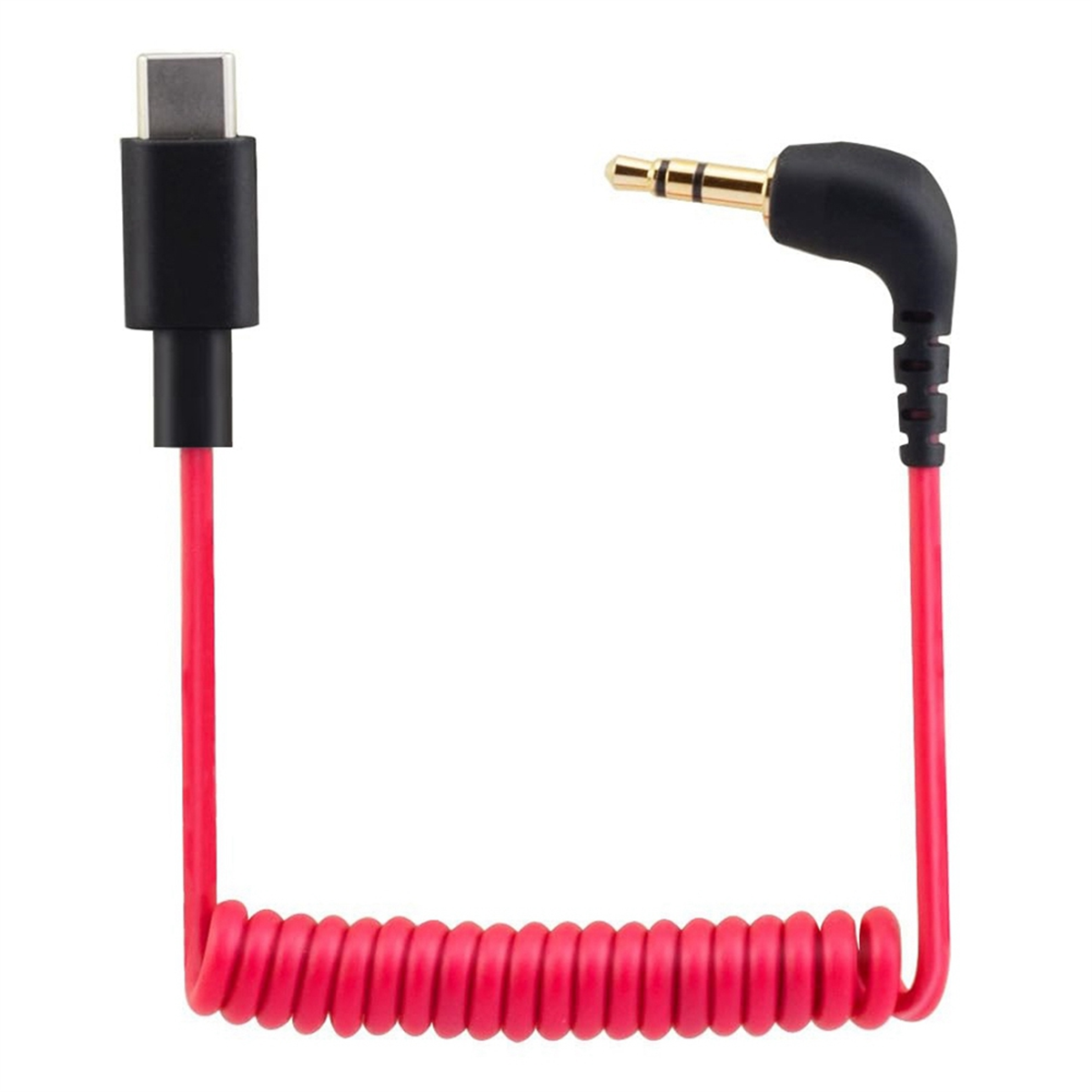 USB C to 3.5mm Cable for RODE  - Coiled Usb Cable recensie en prijs