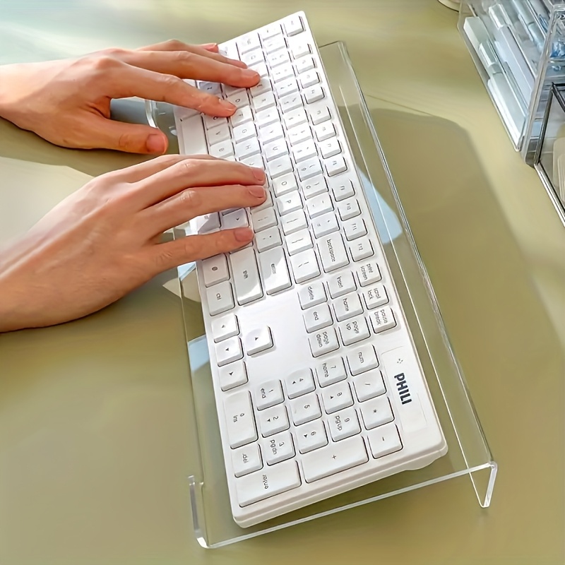 Acrylic keyboard stand, transp - Gaming Keyboard Brand recensie en prijs