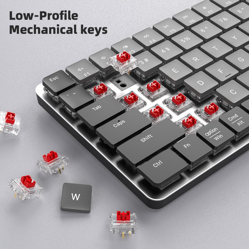 Bluetooth Dual-Mode Ultra-Thin - Gaming Keyboard That Is Quiet recensie en prijs